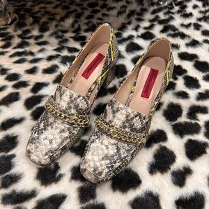 ASOS snakeskin heels